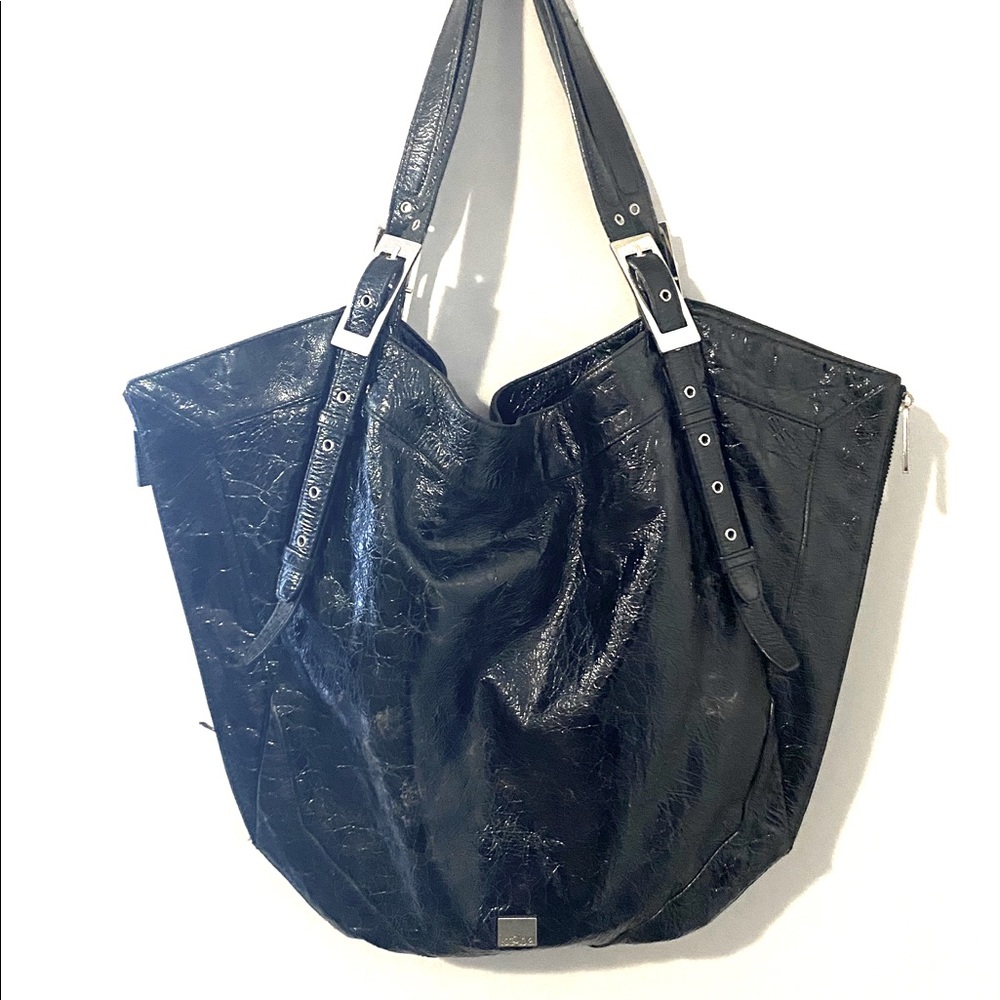 Kooba Black Blake Tote / Carryall, EUC